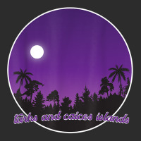 Turks And Caicos Islands By Night With Palms T Shirt Exclusive T-shirt | Artistshot