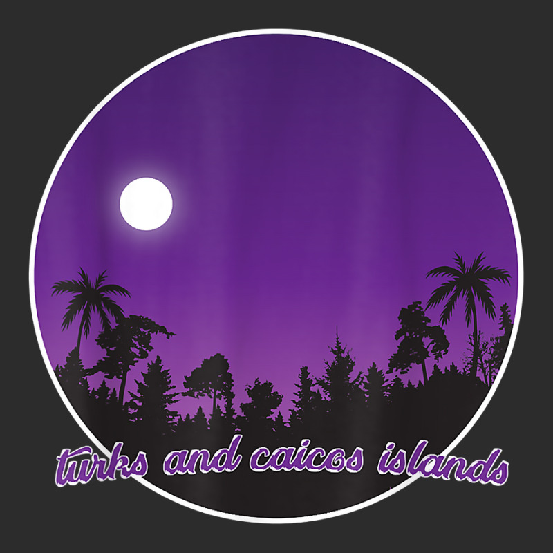 Turks And Caicos Islands By Night With Palms T Shirt Exclusive T-shirt by cucciailleveretcq | Artistshot