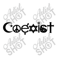 Coexist Symbole1 V-neck Tee | Artistshot