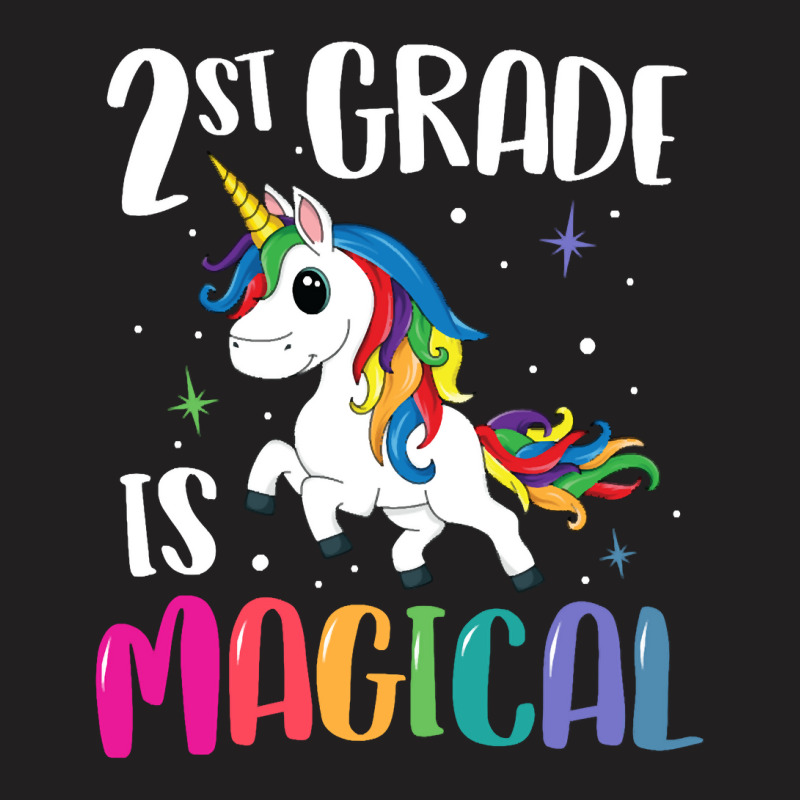 2nd Grade Is Magical Unicorn Back To School T-shirt | Artistshot