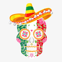 Fiesta Sugar Skull Rose Calavera Mexican Flag Cinco De Mayo  Copy Ladies Fitted T-shirt | Artistshot