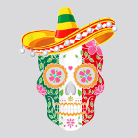 Fiesta Sugar Skull Rose Calavera Mexican Flag Cinco De Mayo  Copy Women's Triblend Scoop T-shirt | Artistshot