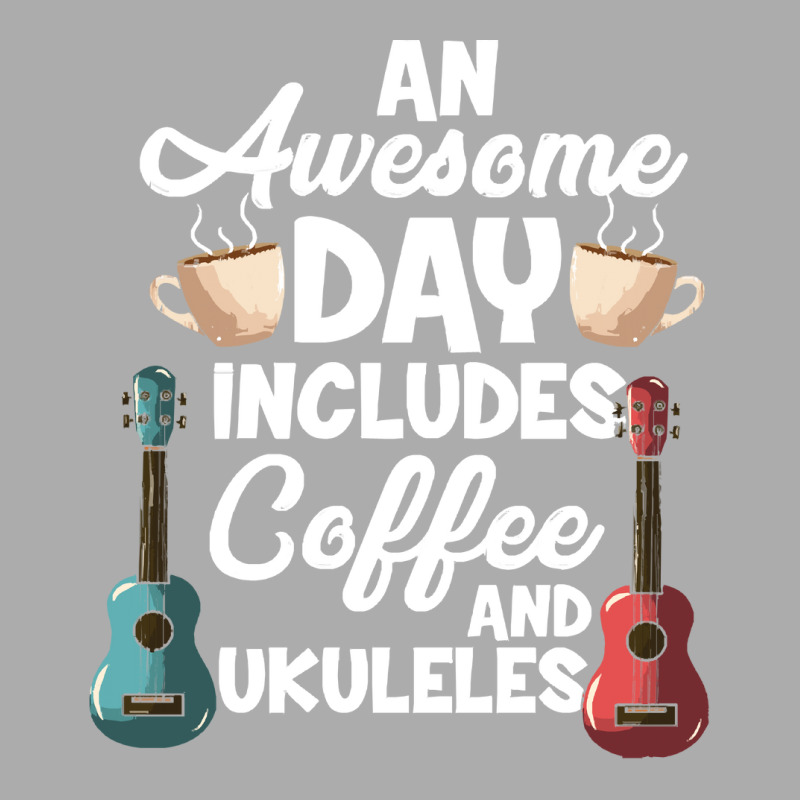 Coffee And Ukulele T  Shirt Ukulele Player & Coffee Drinker T  Shirt Men's T-shirt Pajama Set | Artistshot