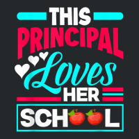 This Principal Loves Her School Teacher Funny Principal T Shirt Crewneck Sweatshirt | Artistshot