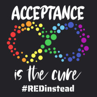 Autism Awareness Wear Red Instead In April 2021 Redinstead T Shirt Youth Tee | Artistshot