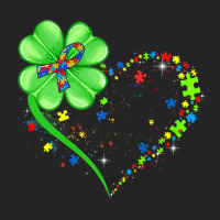 Autism St Patricks Day Clover 3/4 Sleeve Shirt | Artistshot