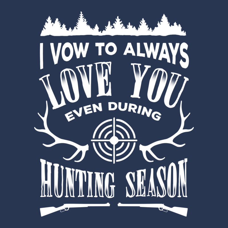 I Vow To Always Love You Even During Hunting Season T-shirt Ladies Denim Jacket by VictorCruz | Artistshot