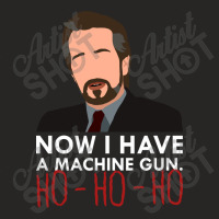 Now I Have A Machine Gun Ladies Fitted T-shirt | Artistshot