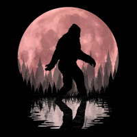 Bigfoot Moon Graphic Night Forest! Cool Sasquatch Men Women T Shirt Zipper Hoodie | Artistshot