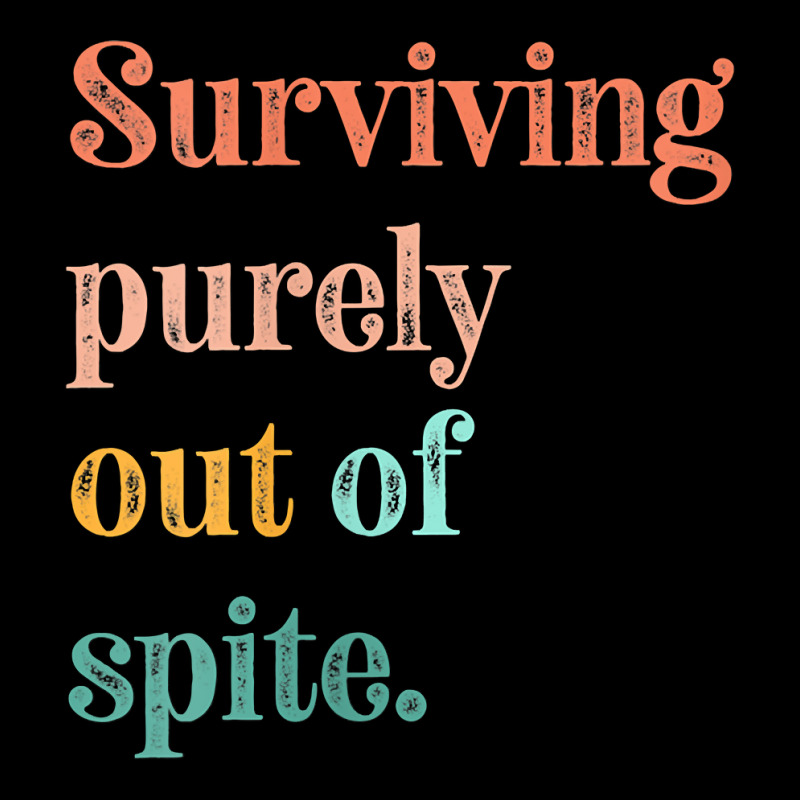 Womens Teens Living Out Of Spite, Surviving Purely Out Of Spite V Neck Lightweight Hoodie | Artistshot