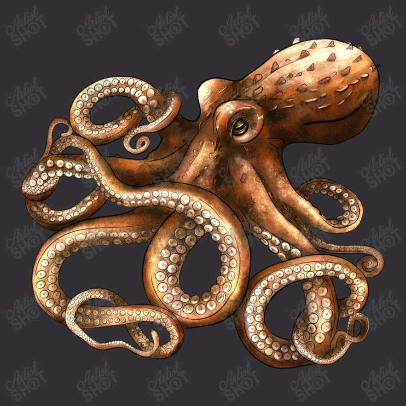 Octopus Vintage Short | Artistshot