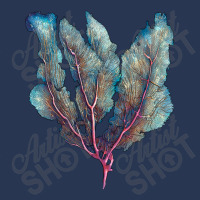 Venus Fan Sea Coral Men Denim Jacket | Artistshot