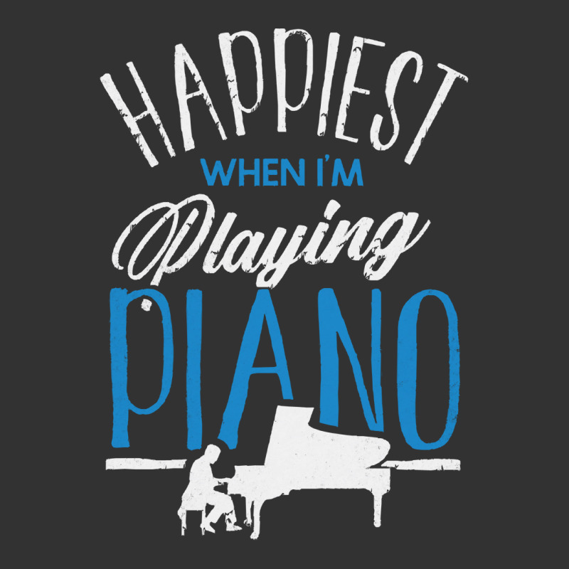 Pianist T  Shirt Pianist Piano Player Keyboard Happiest When Im Playin Baby Bodysuit | Artistshot