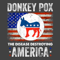 Donkey Pox The Disease Destroying America Back Print T Shirt Vintage T-shirt | Artistshot