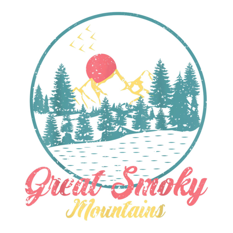 Great Smoky Mountains T Shirt Stainless Steel Water Bottle By ...