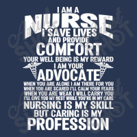 Nursing Is My Skill But Caring Is My Profession Ladies Denim Jacket | Artistshot