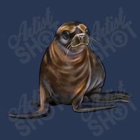 Sea Lion Illustrations Ladies Denim Jacket | Artistshot