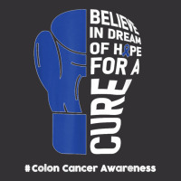 Colon Cancer Day Quote Colon Cancer Awareness Day Wear Blue T Shirt Vintage Short | Artistshot