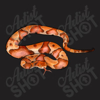 Copperhead Snake Illustrations T-shirt | Artistshot