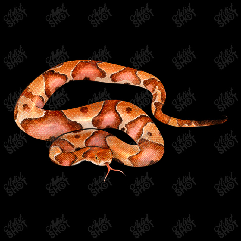 Copperhead Snake Illustrations Youth Zipper Hoodie | Artistshot