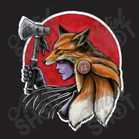 T Shirt Warrior Fox Woman T-shirt | Artistshot