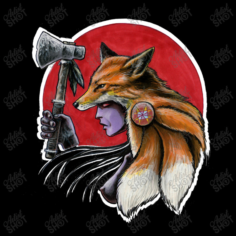 T Shirt Warrior Fox Woman Lightweight Hoodie | Artistshot