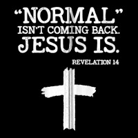 Normal Isn't Coming Back But Jesus Is Revelation 14 Costume Zip Hoodie Legging | Artistshot