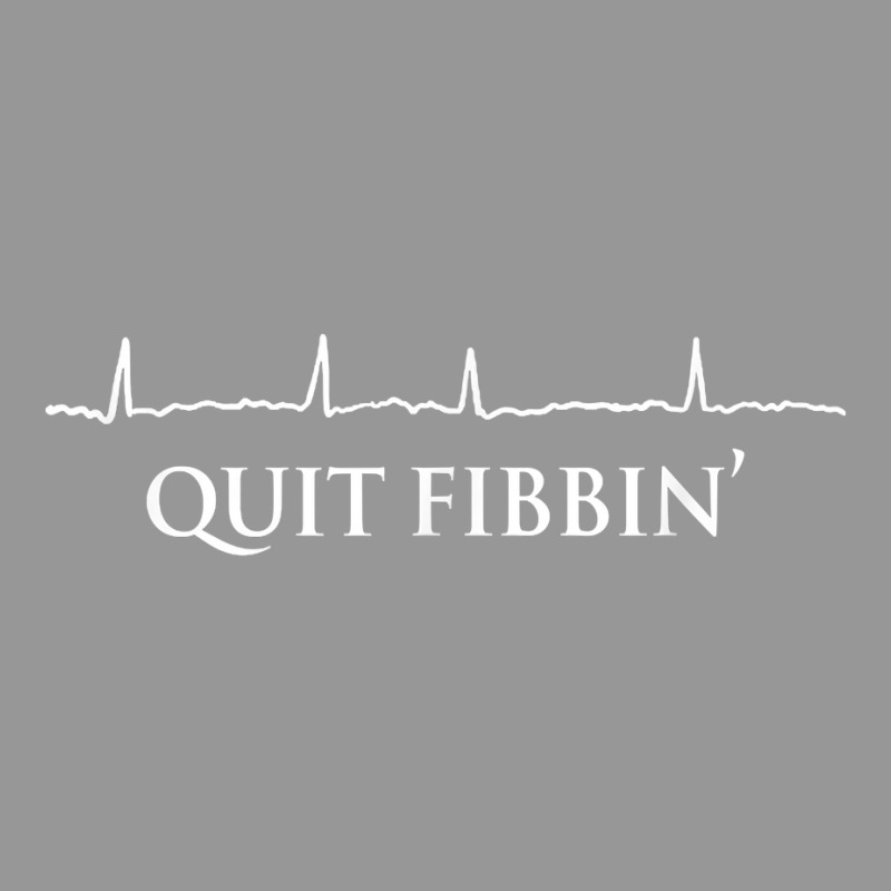 Quit Fibbin' Funny Cardiology Squad Heart Cardiac Nurse T Shirt Women's V-Neck T-Shirt by puawhla | Artistshot