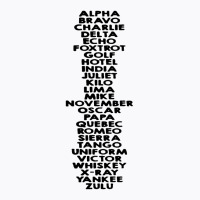 Phonetic Alphabet T-shirt | Artistshot