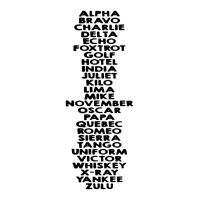 Phonetic Alphabet Unisex Hoodie | Artistshot