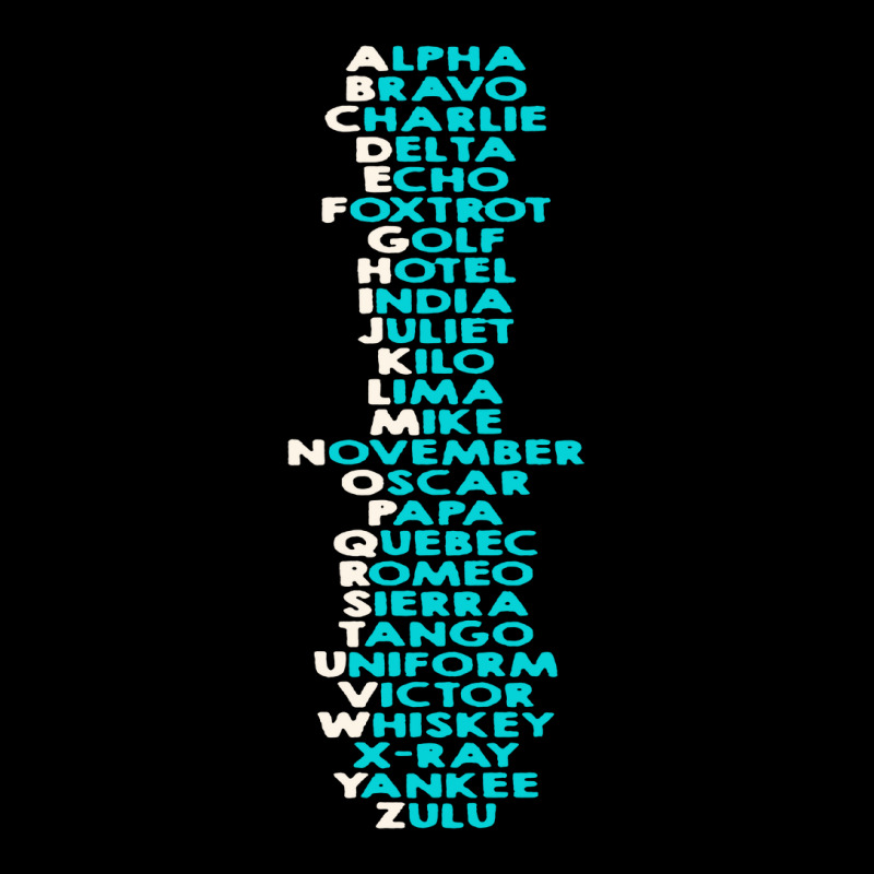 Phonetic Alphabet Pocket T-shirt | Artistshot