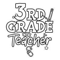 3rd Grade Teacher V-neck Tee | Artistshot