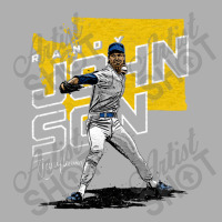 Randy Johnson Player Map Ladies Fitted T-shirt | Artistshot