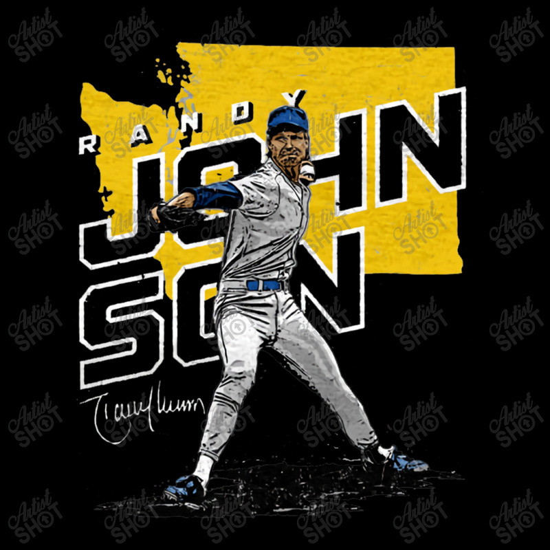 Randy Johnson Player Map Cropped Sweater by kr205 | Artistshot