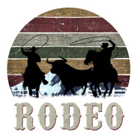 Bucking Rodeo Cowboy Team Roping Horse Riding Retro Long Sleeve T Shir Baby Tee | Artistshot