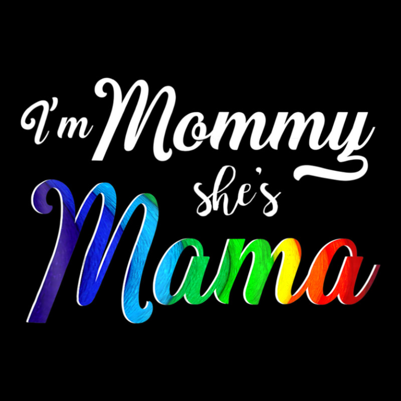 Im Mommy Shes Mama Lesbian Lgbt Pocket T Shirt By Markrodriguez