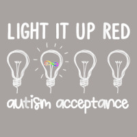 Wear Red Instead Autism Acceptance In April 2022 T Shirt Racerback Tank | Artistshot