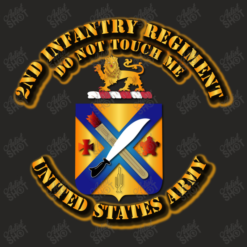 Coa 2nd Infantry Regiment Ladies Fitted T-Shirt by new121 | Artistshot