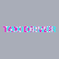 Taxi Driver, Cool Job Edgy Glitch Aesthetic Art T Shirt Tank Dress | Artistshot