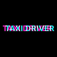 Taxi Driver, Cool Job Edgy Glitch Aesthetic Art T Shirt Cropped Sweater | Artistshot