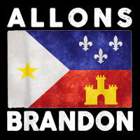 Allons Brandon Louisiana Acadiana Flag Lafayette T Shirt Lightweight Hoodie | Artistshot