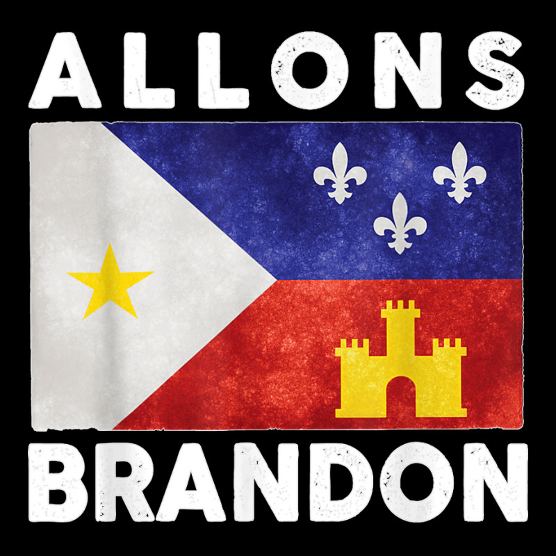 Allons Brandon Louisiana Acadiana Flag Lafayette T Shirt Lightweight Hoodie | Artistshot