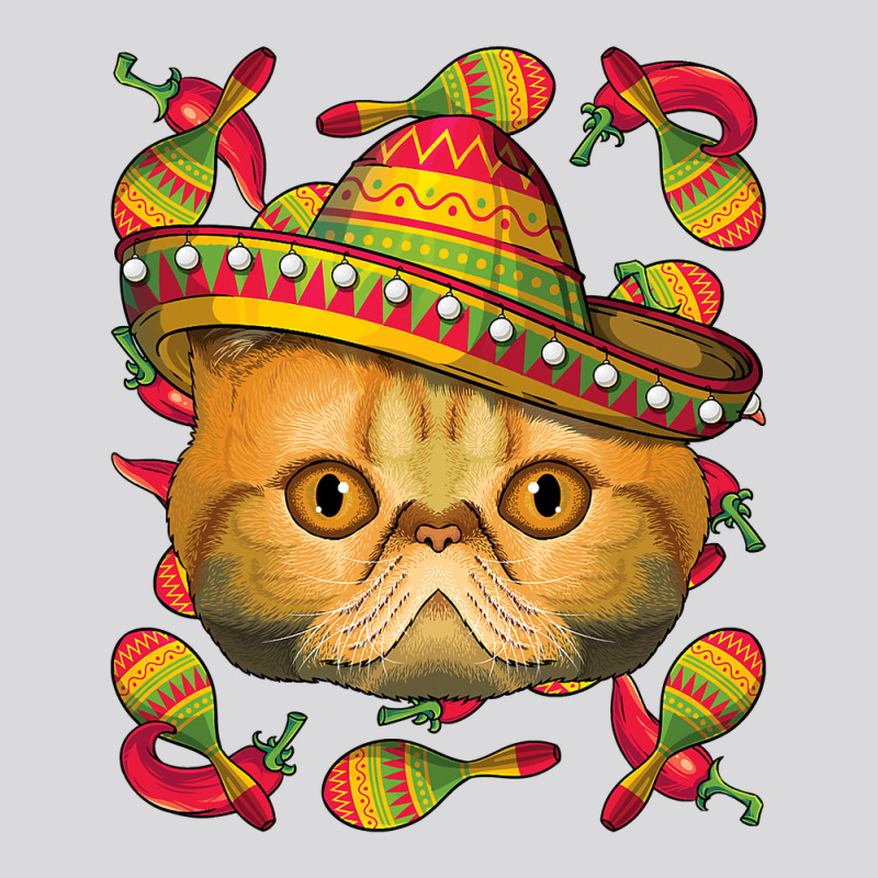 Cinco De Mayo Exotic Shorthair Sombrero Mexican Cat Fiesta T Shirt Women's Triblend Scoop T-shirt by Binhthai9809 | Artistshot