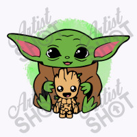 Baby Yoda And Wood Tank Top | Artistshot