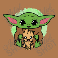 Baby Yoda And Wood Vintage Short | Artistshot