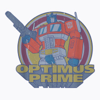 Transformers Optimus Prime Retro Portrait T Shirt T-shirt | Artistshot