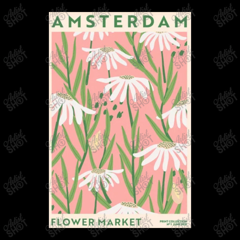 Flower Market - White Flower Amsterdam Men's Long Sleeve Pajama Set by DorothyDecker | Artistshot