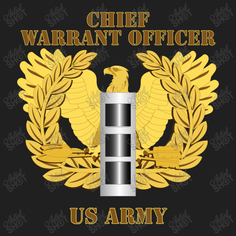 Emblem - Warrant Officer - Cw3 T-shirt Ladies Polo Shirt by moonlight2270 | Artistshot