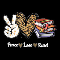 Peace Love Read Books Book Lover Teen Girls Reading Teacher T Shirt Men's Long Sleeve Pajama Set | Artistshot