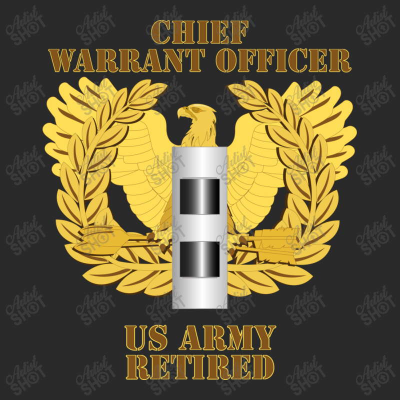 Emblem Warrant Officer Cw2 Retired Printed hat by moonlight2270 | Artistshot